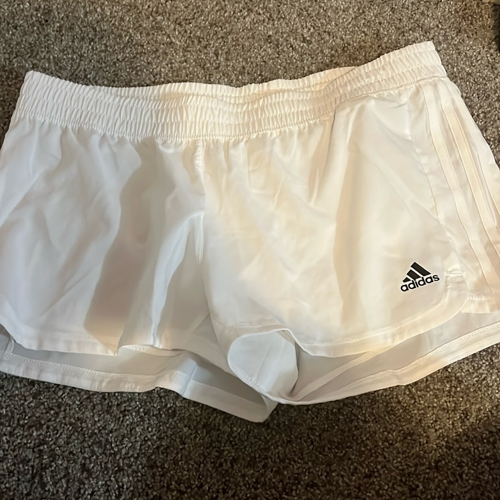 White Aero Ready Shorts Size L